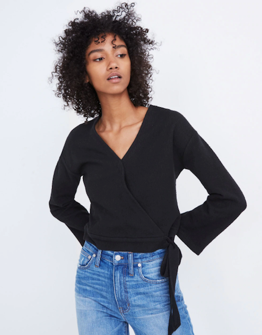 madewell sweater tee